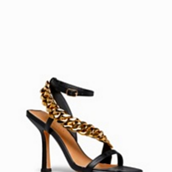 Jarah Heeled Sandal BLACK - Picture 1 of 4